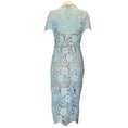 Load image into Gallery viewer, Self-Portrait Blue Cord Lace Midi Dress
