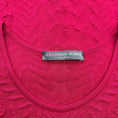 Load image into Gallery viewer, Alexander McQueen Red Textured Knit Sleeveless Dress
