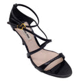 Load image into Gallery viewer, Miu Miu Black Patent Leather Sandals
