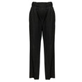 Load image into Gallery viewer, Brunello Cucinelli Charcoal Grey Plaid Wool Stretch Trousers
