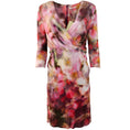 Load image into Gallery viewer, Matthew Williamson Magenta Multi Watercolor Floral Dress
