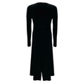Load image into Gallery viewer, Toteme Black Twisted Velvet Dress

