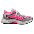 Load image into Gallery viewer, Valentino Grey / Pink Ready Go Runner Sneakers
