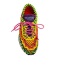 Load image into Gallery viewer, Valentino Bright Multi Spiral Knot Macrame Sneakers
