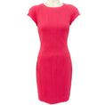 Load image into Gallery viewer, Narciso Rodriguez Hot Pink Cap Sleeve Dress with Back Cut Outs
