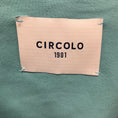 Load image into Gallery viewer, Circolo 1901 Dusty Sky Two Button Cotton Stretch Felpa Blazer Jacket
