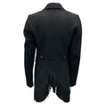 Load image into Gallery viewer, Alaia Black Fringed Wool and Cashmere Jacket
