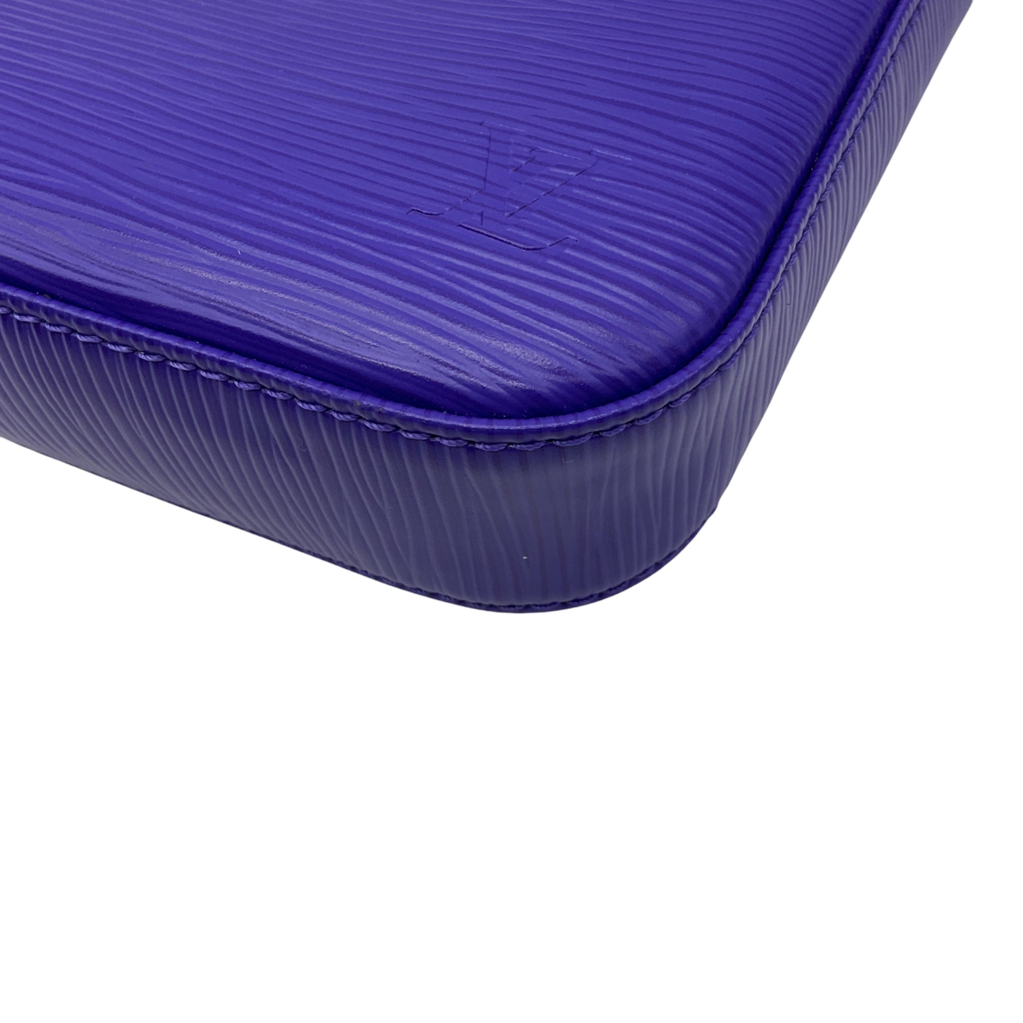 Louis Vuitton Figue Purple Epi Leather Pochette Handbag