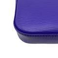 Load image into Gallery viewer, Louis Vuitton Figue Purple Epi Leather Pochette Handbag
