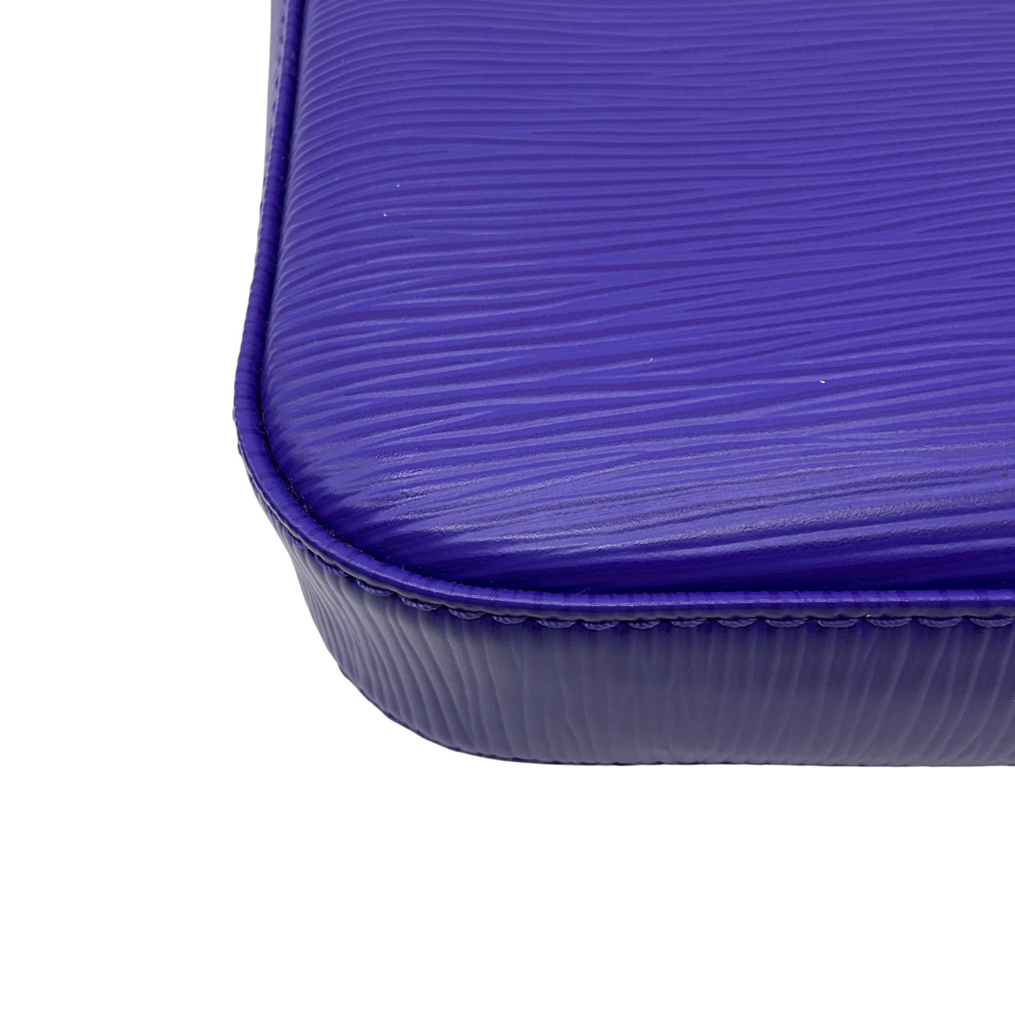 Louis Vuitton Figue Purple Epi Leather Pochette Handbag