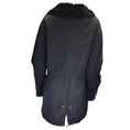 Load image into Gallery viewer, Forte Dei Marmi Couture Black Lamb Fur Collar Full Zip Jacket
