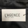 Load image into Gallery viewer, L'Agence Black Kadi Long Silk Wrap Dress
