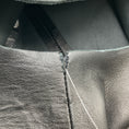 Load image into Gallery viewer, RED Valentino Black Leather Short Sleeve Top with Silver Studs

