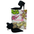 Load image into Gallery viewer, Bruno Frisoni Black Elastic Band Satin Mules
