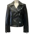 Load image into Gallery viewer, Mackage Black Leather Baya Moto Jacket

