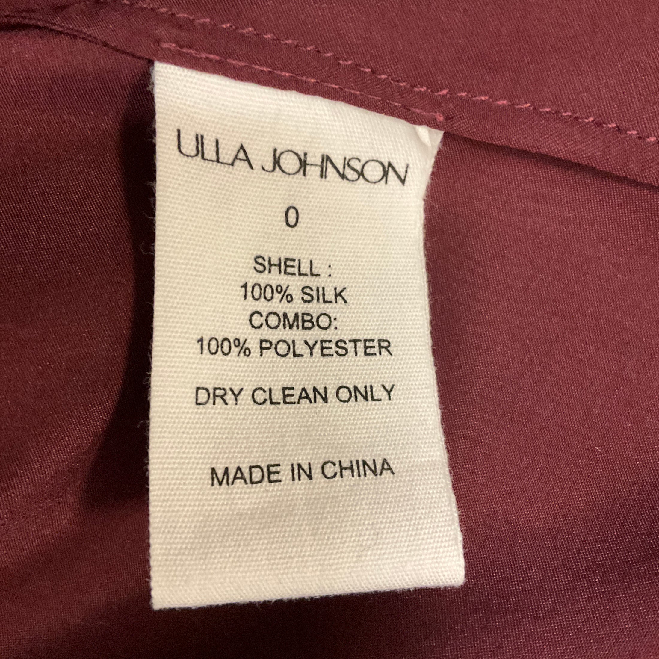 Ulla Johnson Amethyst Mathilde Blouse