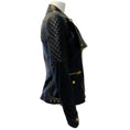 Load image into Gallery viewer, Burberry Brit Black Leather Remington Quilted Moto Jacket
