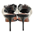 Load image into Gallery viewer, Alaia Black Patent / Clear Fleur 90 Mules
