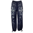 Load image into Gallery viewer, Chloe Blue / Beige Floral Printed Crepe Pants
