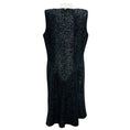 Load image into Gallery viewer, Douglas Hannant Black Shimmer Sleeveless V-Neck Cocktail Dress
