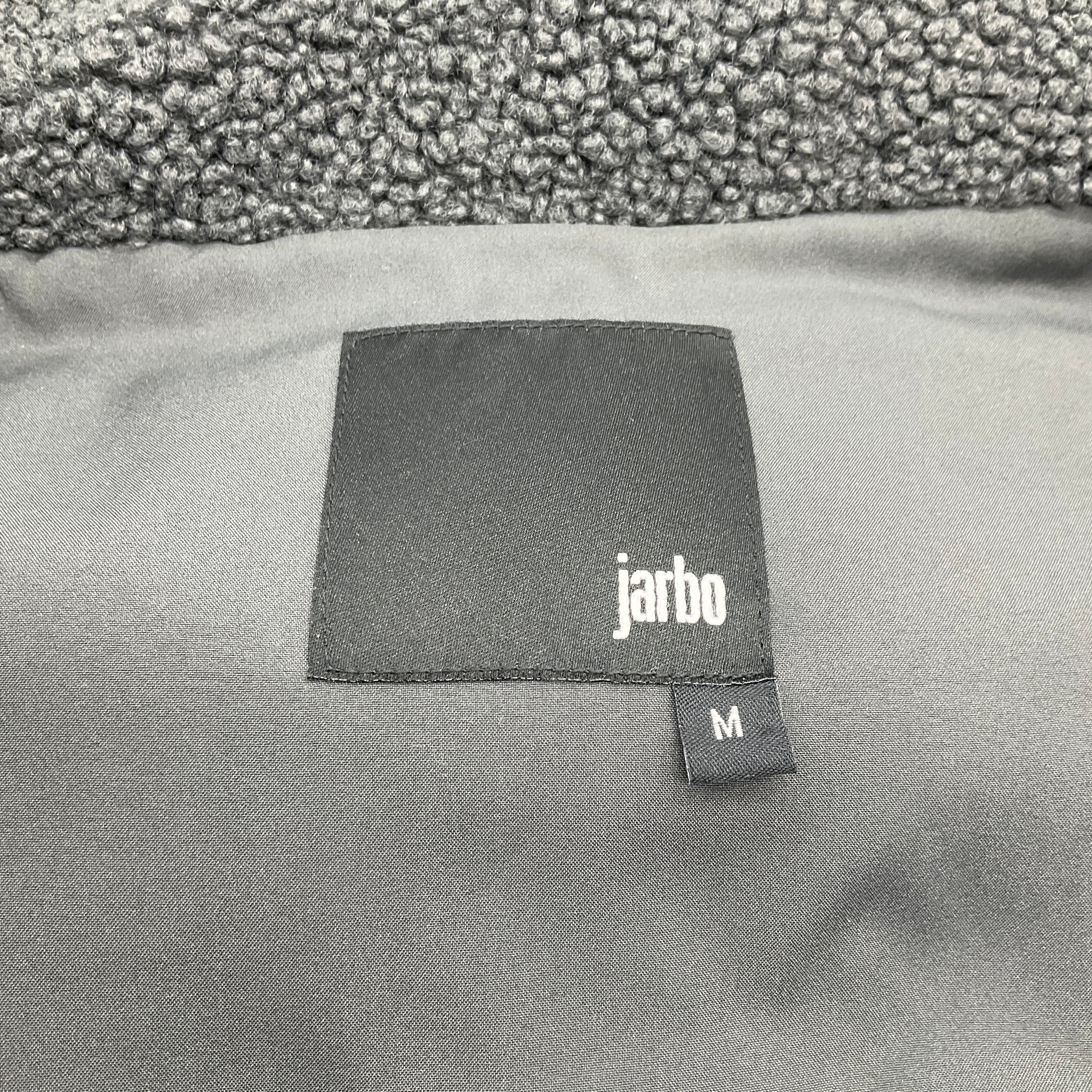 Jarbo Grey Cropped Puffer Jacket