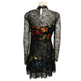 Load image into Gallery viewer, Etro Black Multi Floral Printed Lace Mini Cocktail Dress
