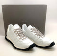 Load image into Gallery viewer, Rick Owens Chalk White Runner Lace Up Sneakers
