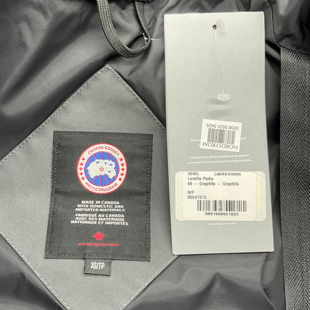 Canada Goose Graphite Lorette Parka