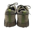 Load image into Gallery viewer, Hermes Olive Green Suede and Nylon Bouncing Sneakers
