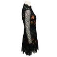 Load image into Gallery viewer, Etro Black Multi Floral Printed Lace Mini Cocktail Dress
