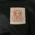 Load image into Gallery viewer, Loewe Vintage Navy Blue / Gold Studded Silk Satin Bomber Jacket
