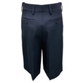 Load image into Gallery viewer, Prada Navy Blue Wool Gabardine Bermuda Shorts
