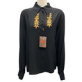 Load image into Gallery viewer, Etro Black 2023 Embroidered Silk Blouse
