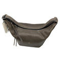 Load image into Gallery viewer, Henry Beguelin Dark Grey Medium Ilenia Old Iron Leather Shoulder Bag
