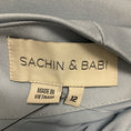 Load image into Gallery viewer, Sachin & Babi Ash Blue Bonnie One Shoulder Column Gown
