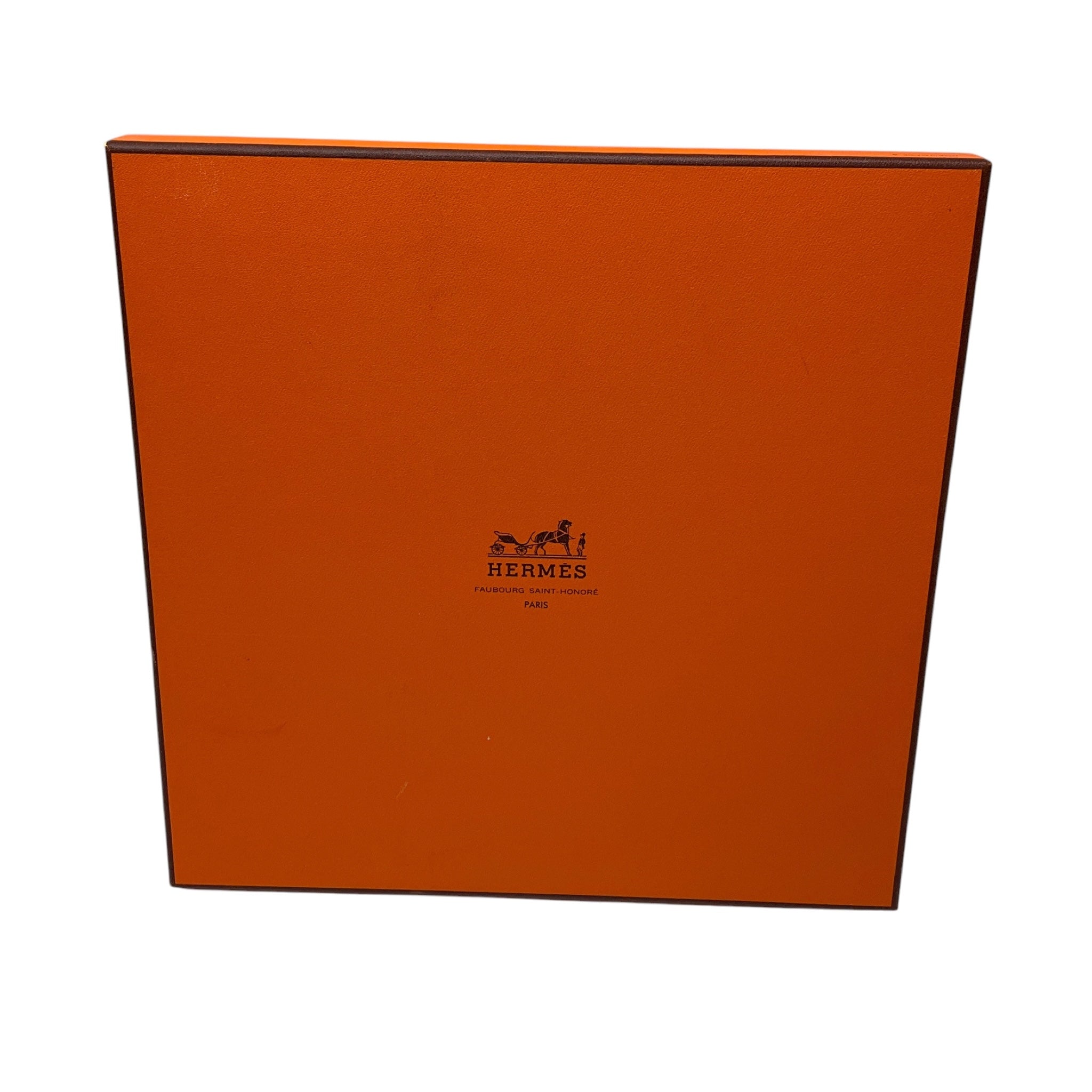 Hermes Beige H Embroidered Linen Napkins with Box (Assortment / Set of 2)