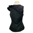 Load image into Gallery viewer, Alexander McQueen Black 2023 Asymmetric Sleeveless Top
