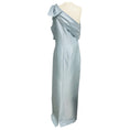 Load image into Gallery viewer, Sachin & Babi Ash Blue Bonnie One Shoulder Column Gown
