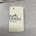 Load image into Gallery viewer, Hermes Beige H Embroidered Linen Napkins with Box (Assortment / Set of 2)
