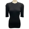 Load image into Gallery viewer, Stella McCartney Black Technical Compact Rib Knit Top
