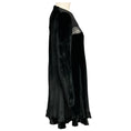 Load image into Gallery viewer, RED Valentino Black Lace Trimmed Velvet Dress
