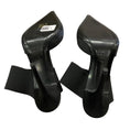 Load image into Gallery viewer, Bruno Frisoni Black Elastic Band Satin Mules

