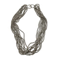 Load image into Gallery viewer, Tiffany & Co. Sterling Silver Beaded Multi Strand Torsade Collar Necklace
