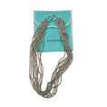 Load image into Gallery viewer, Tiffany & Co. Sterling Silver Beaded Multi Strand Torsade Collar Necklace
