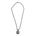 Load image into Gallery viewer, David Yurman Sterling Silver Albion Pendant Necklace with Prasiolite and Diamonds
