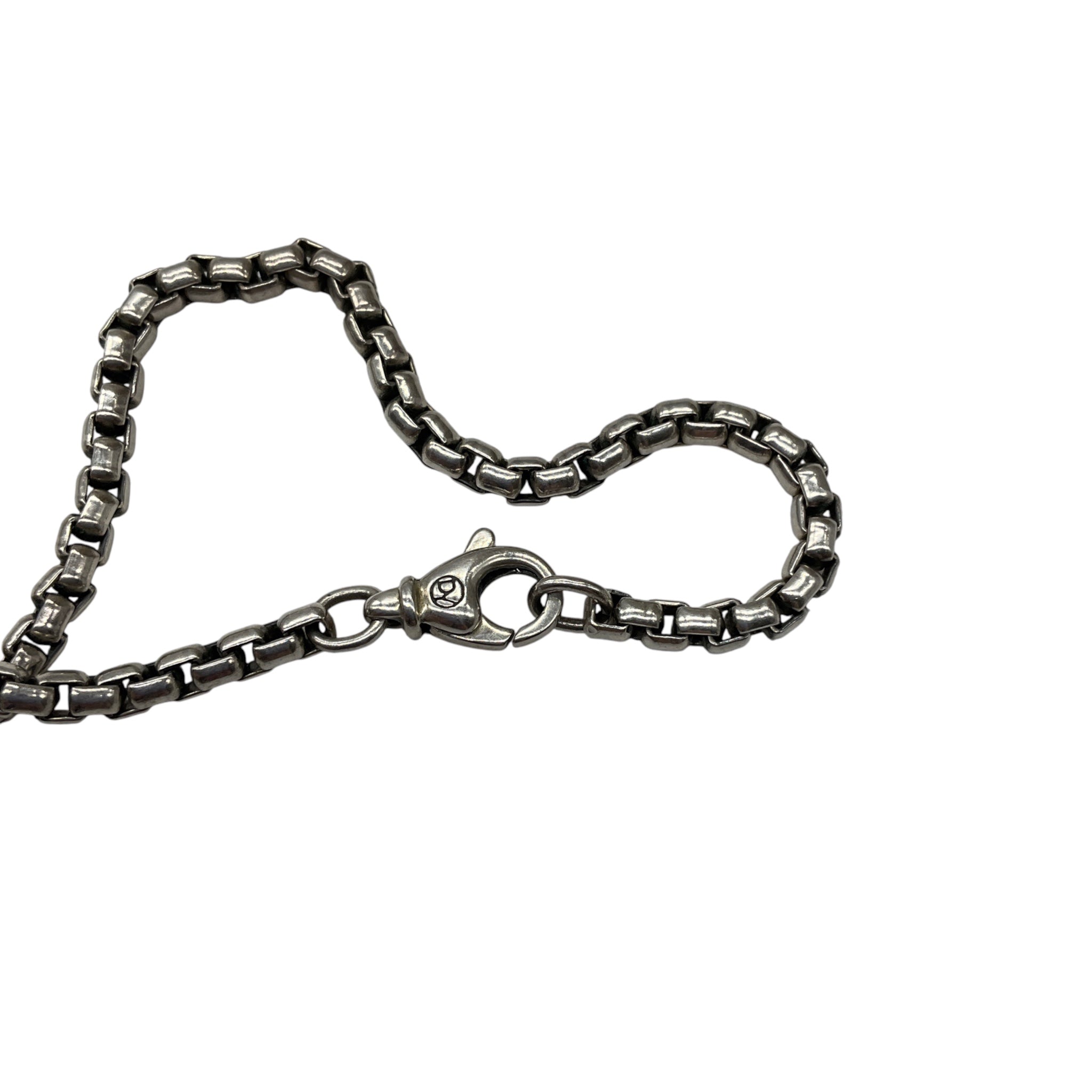 David Yurman Sterling Silver Albion Pendant Necklace with Prasiolite and Diamonds