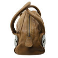 Load image into Gallery viewer, Chanel RARE Tan Button Dome Caviar Leather Small Satchel Handbag
