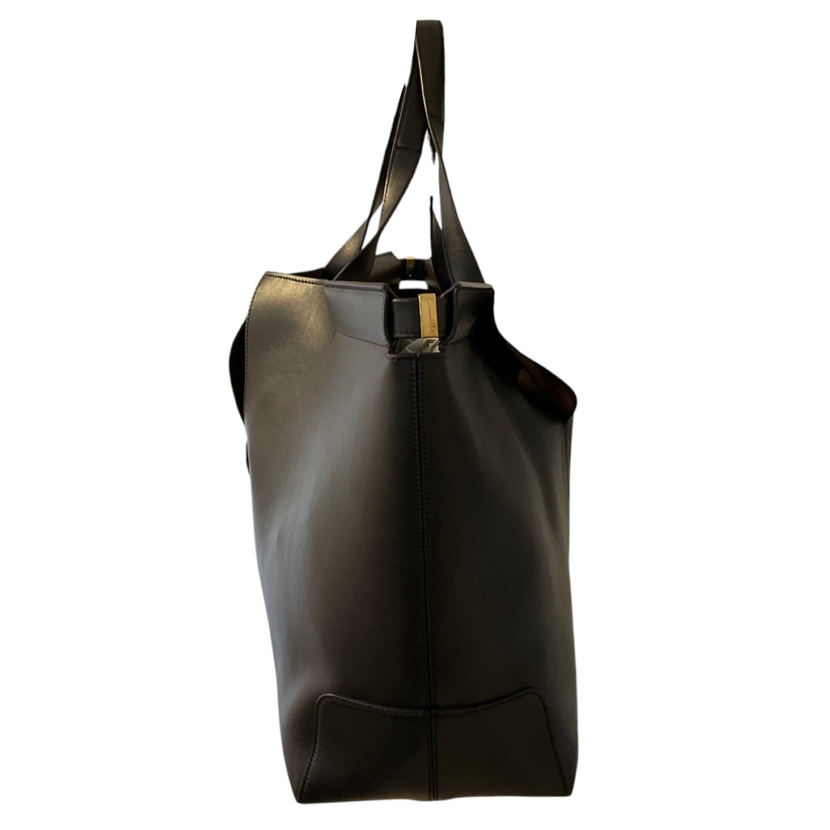 Tod's Brown Genuine Leather Di Bag Folio Tote Handbag