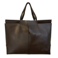 Load image into Gallery viewer, Tod's Brown Genuine Leather Di Bag Folio Tote Handbag
