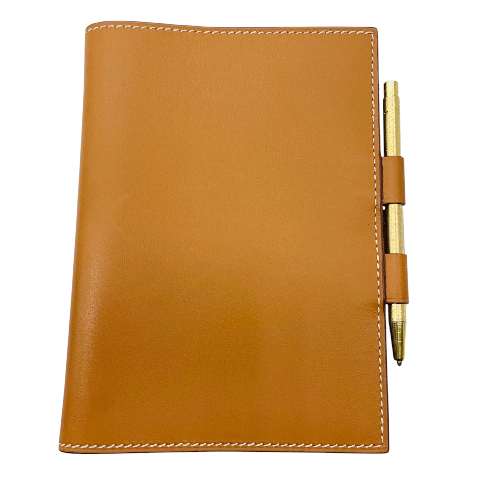 Hermes Tan Leather Agenda